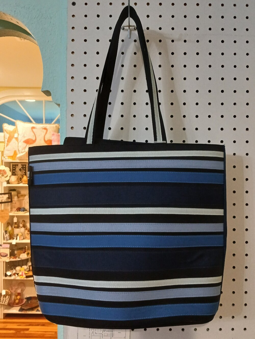 DKNY Blue & White Tote Bag